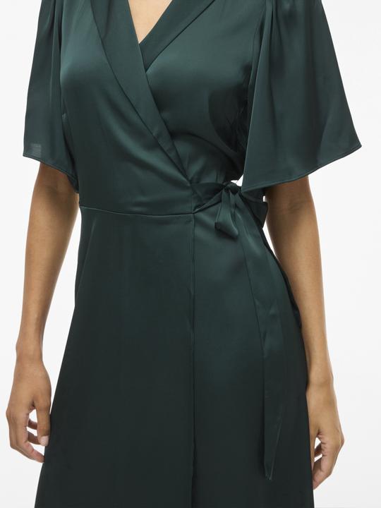 Image du produit Vila VIENNA Kurzarm Kleid mit V-Ausschnitt (36)