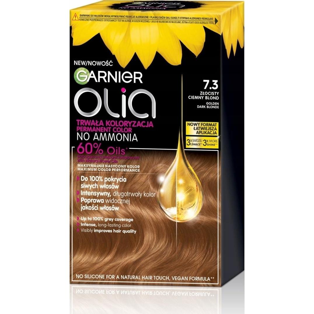 Garnier Scuro/Dorato Tinta Per Capelli, Olia Hair Color 73 Biondo (Biondo Dorato)