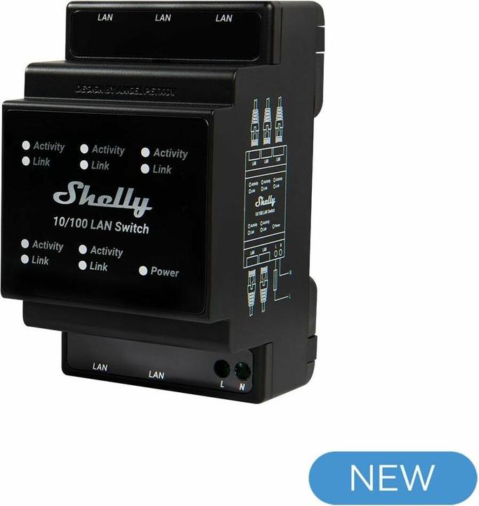 Shelly LAN Switch (5 Ports)