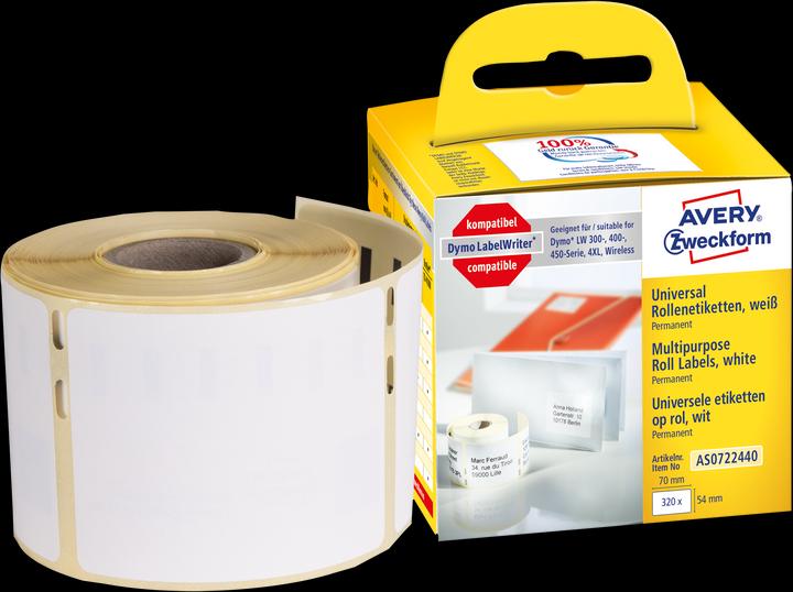Produktbild Avery Rollenetiketten