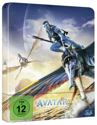 Immagine prodotto Disney Interactive Studios Avatar - La via dell'acqua 3D(+2D)BD+Bonus SB (Blu-ray, 2023, Tedesco, Inglese, Francese)