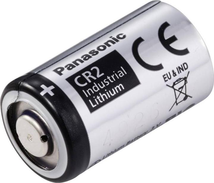 Actual product image Panasonic CR2 Fotobatterie CR 2 Lithium 850 mAh 3 V 1000 St. (CR2, 850 mAh)