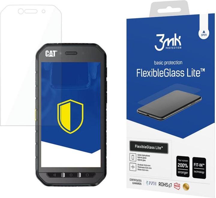 Actual product image 3MK FlexibleGlass Lite do CAT S41 (1 pcs., CAT S41)
