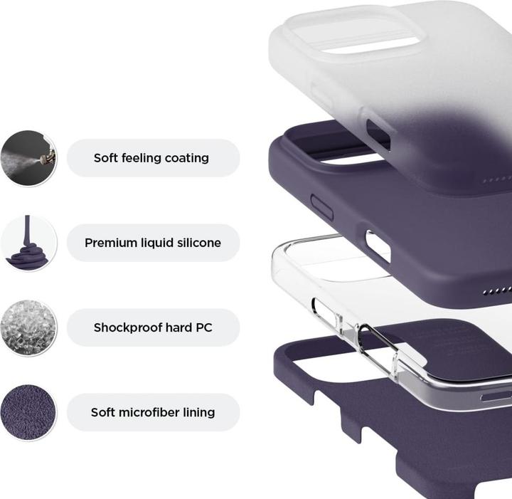 Produktbild Screenguard Liquid Silicone Case (Apple iPhone 16 Pro)