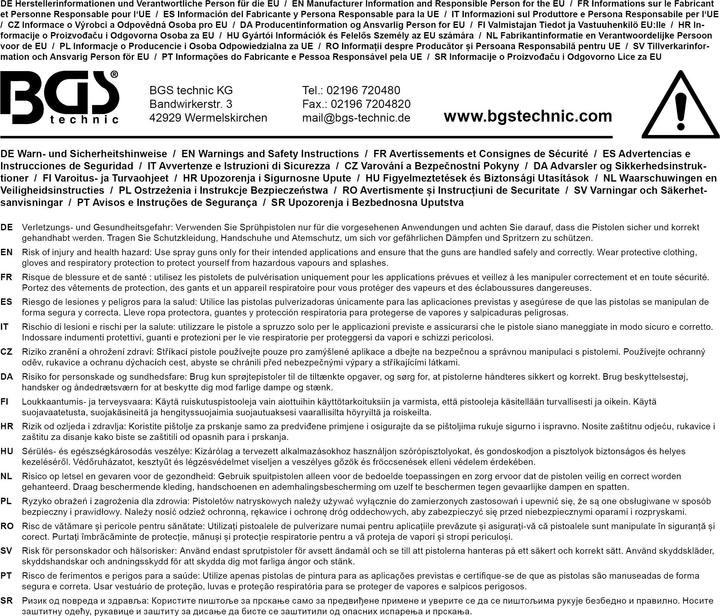 Produktbild BGS Ersatzdüse Ø 2,5 mm für Art. 3317