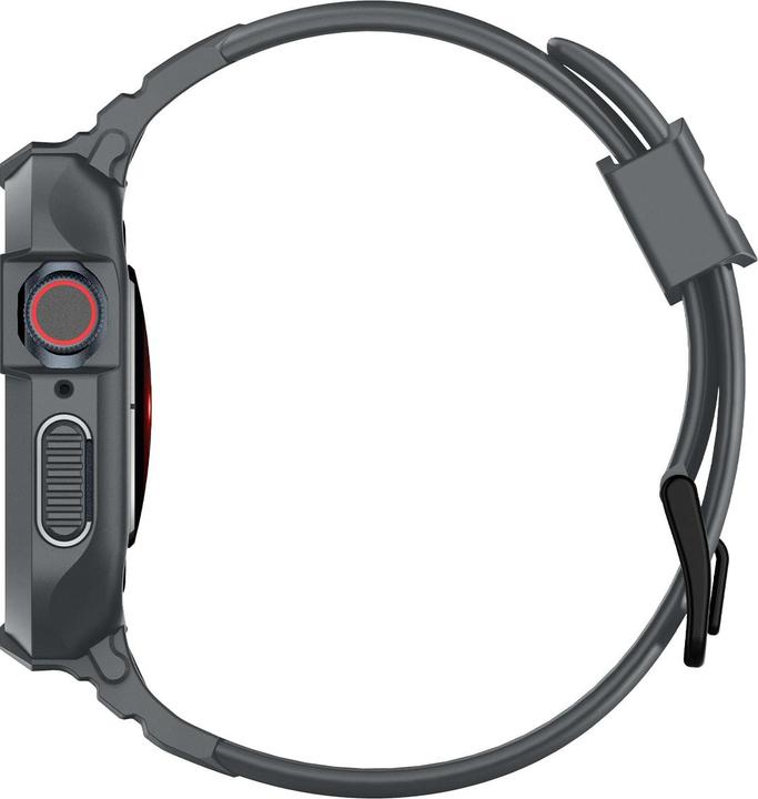 Actual product image Spigen Apple Watch 9/SE RugArm Pro DkGr