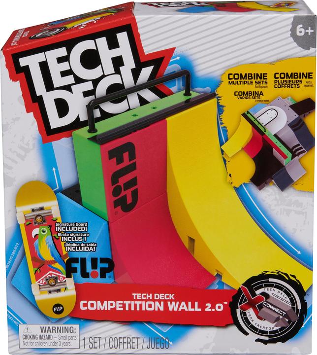 Actual product image Tech Deck, Competition Wall 2.0 X-Connect Park Creator, Customizable and Buildable Ramp Set with Exc (English)