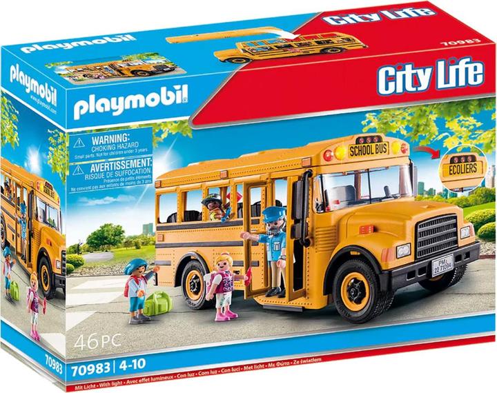 Produktbild Playmobil Amerikanischer Schulbus (70983, Playmobil City Life)