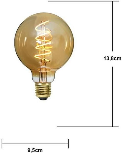 Energie-Label Star Trading Decoled Spiral (E27, 150 lm, 1x)