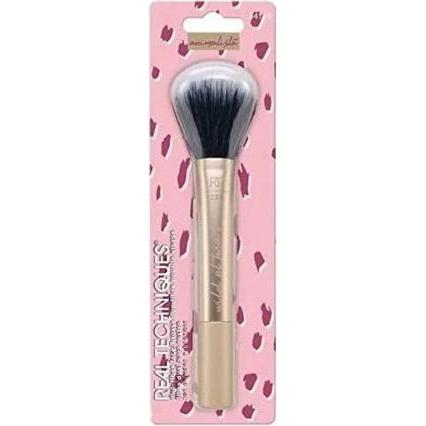 Real Techniques, Pennello make-up, Animalista Duo-Fiber Face Brush (Talco)