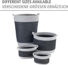 Actual product image Wenko Felt storage basket Bea (35 cm)