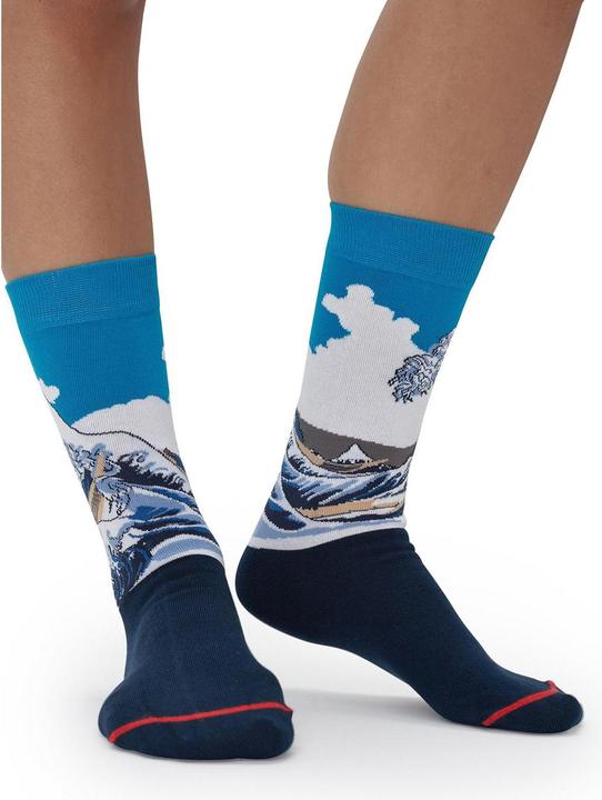 Immagine prodotto MuseARTa Calzini Katsushika Hokusai - Grande Onda (Confezione singola, 36 - 40)