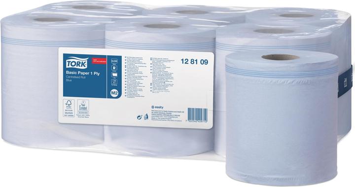Image du produit Tork Basic Paper Centre Roll Blue 6x300m (6x)