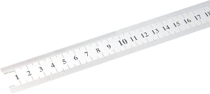 Actual product image BGS Steel Scale flexible Stainless Steel 1 m (1 m)