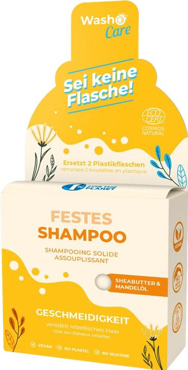 Produktbild Washo Festes Shampoo Geschmeidigkeit (200 ml, Festes Shampoo)