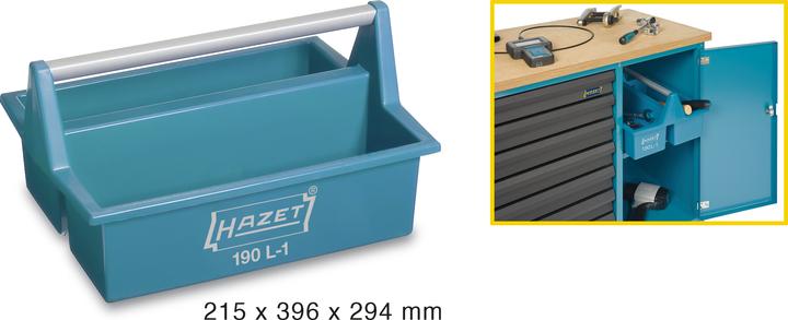 Produktbild HAZET Kunststoff-Tragekasten 190L-1