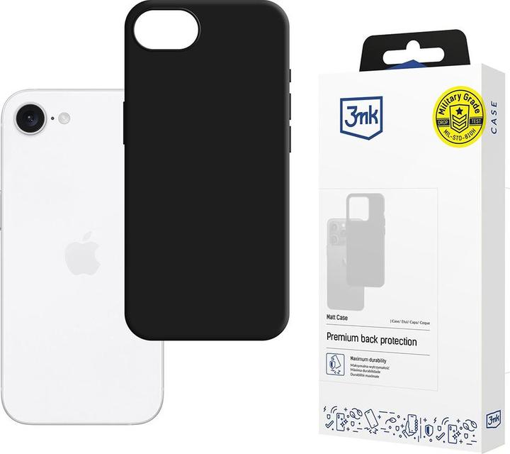 Image du produit 3MK - Matt Case - Xiaomi Redmi 15 4G / Redmi 15 5G - Black (Xiaomi Redmi 15 5G)