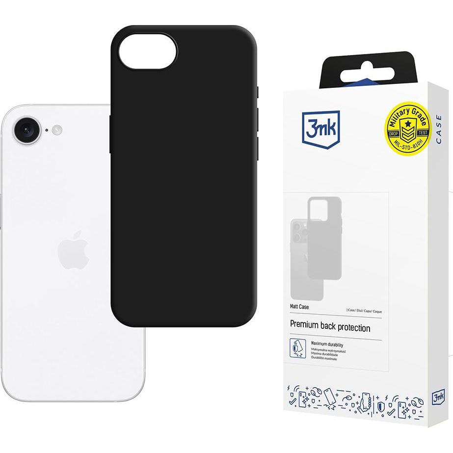 3Mk Nero Redmi 15C 4G/5G (173Mm) - Matt Case (Xiaomi Redmi 15 5G), Cover Smartphone,