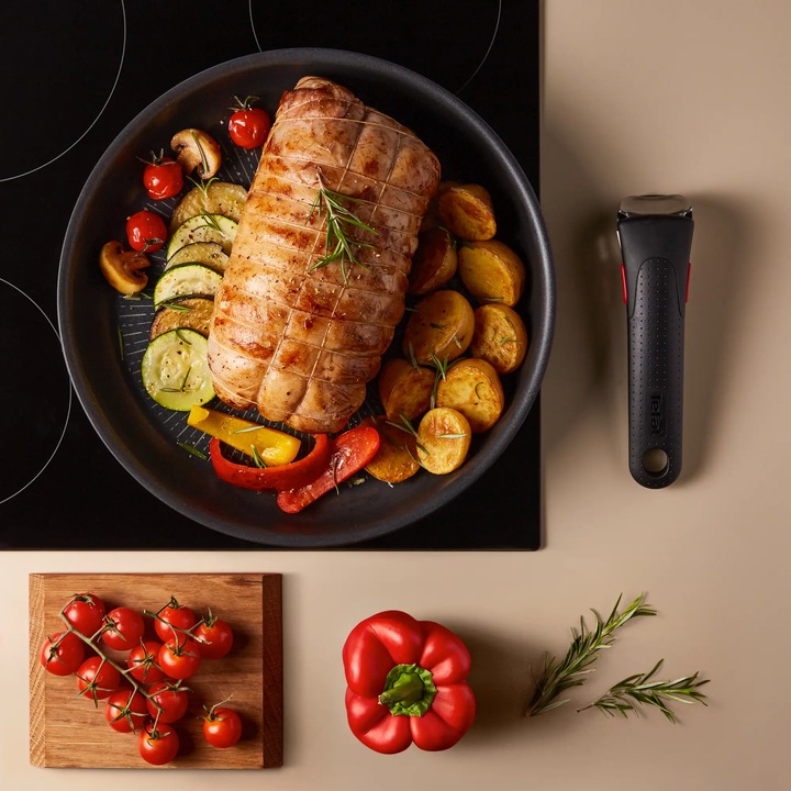 Produktbild Tefal Ingenio Eco resist Frypan (24 cm, Pfannenset + Topfset, Aluminium)