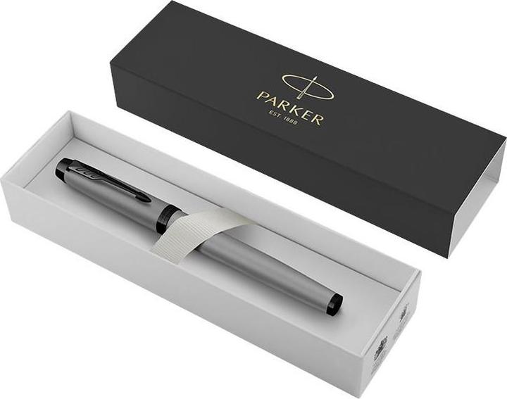 Produktbild Parker Rollerball IM Achromatic, F, Mattgrau (Grau, 1 x)