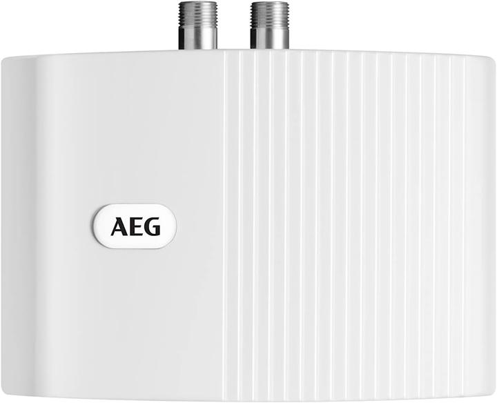 Produktbild AEG Haustechnik MTE 350 Elektronischer Klein-Durchlauferhitzer nur fürs Handwaschbecken, 3,5 kW, mit Stecker, VDE