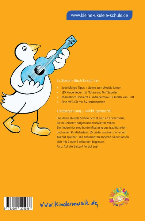 Immagine prodotto Die Kleine Ukulele Schule, m. 1 Audio-CD (Tedesco, Birte Reuver, 2023)