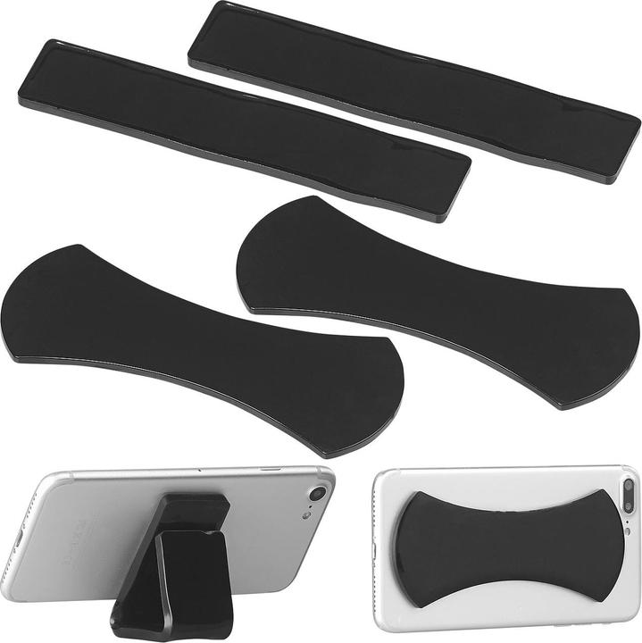 Callstel 4er-Set Anti-Rutsch-Pads für Smartphone und Tablet-PC, selbstklebend