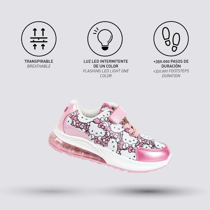 Image du produit Hello Kitty Turnschuhe mit LED Rosa (29)