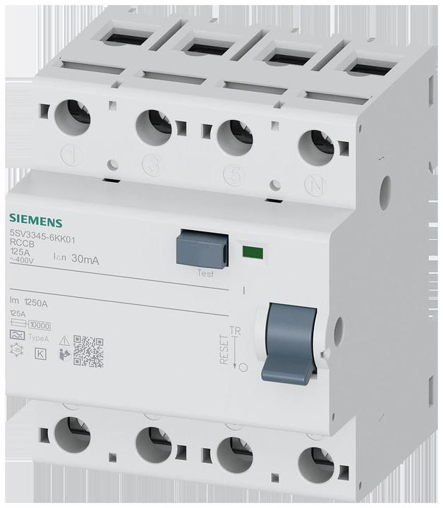 Produktbild Siemens FI-Schutzschalter