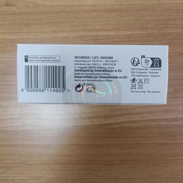 Actual product image InnovaGoods Relax compression socks (Single pack, One size)