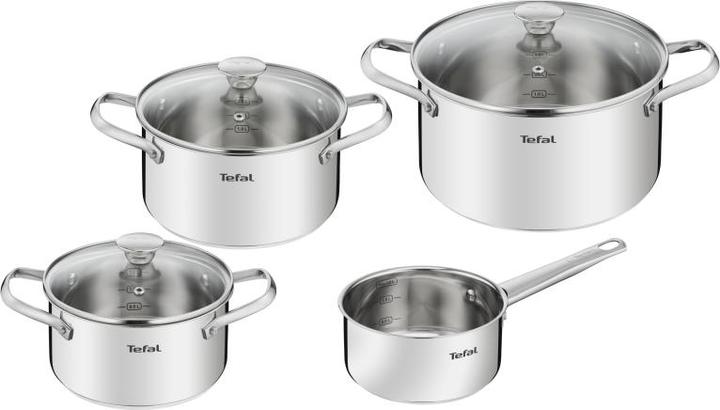 Produktbild Tefal Küchenset B921S784 (Pfannenset + Topfset, Edelstahl)