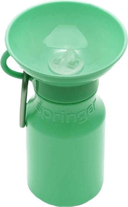 Actual product image Dog drinking bottle green (0.44 l)