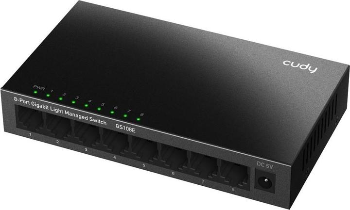 Actual product image Cudy Switch (GS108E) (8 Ports)