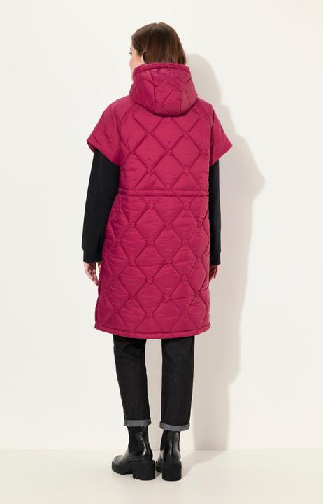 Produktbild Ulla Popken HYPRAR Steppweste, Tunnelzug, 2-Wege-Zipper, recycelt (42, 44)
