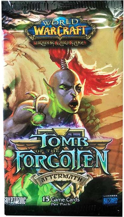 Actual product image World of Warcraft TCG Tomb of the Forgotten Aftermath Booster Pack (English, Booster display)