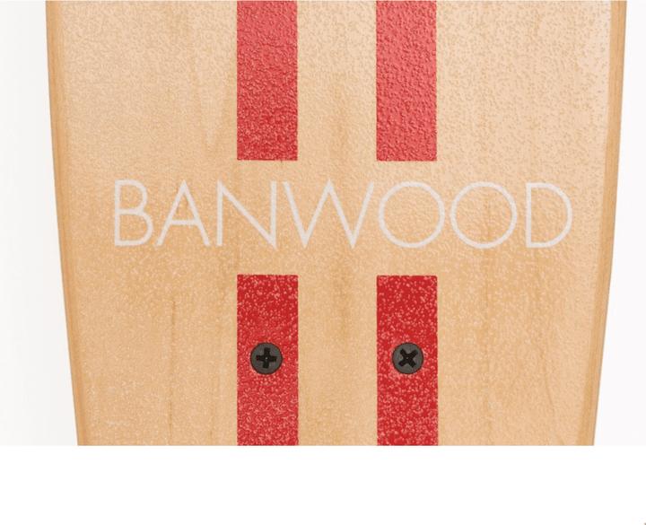 Produktbild Banwood Skateboard Red Stripes (6.69")