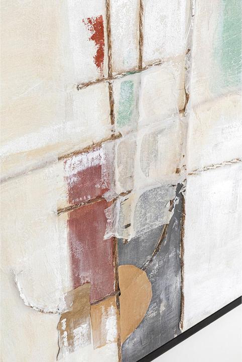 Produktbild Kare Design Gerahmtes Bild Dust Grün 120x120cm (120 x 120 cm)