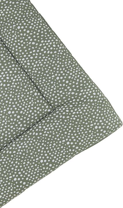 Produktbild Meyco Laufgittereinlage Cheetah / Uni forest green (100 cm, 80 cm)