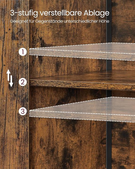 Immagine prodotto Vasagle Mattias (60 x 35 x 124,5 cm)