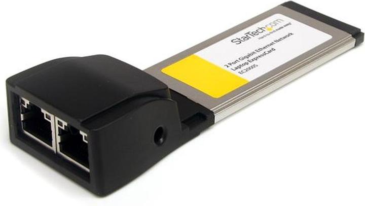 Actual product image StarTech EXPRESSCARD 1000 NIC ADAPTER (RJ45 (2x))