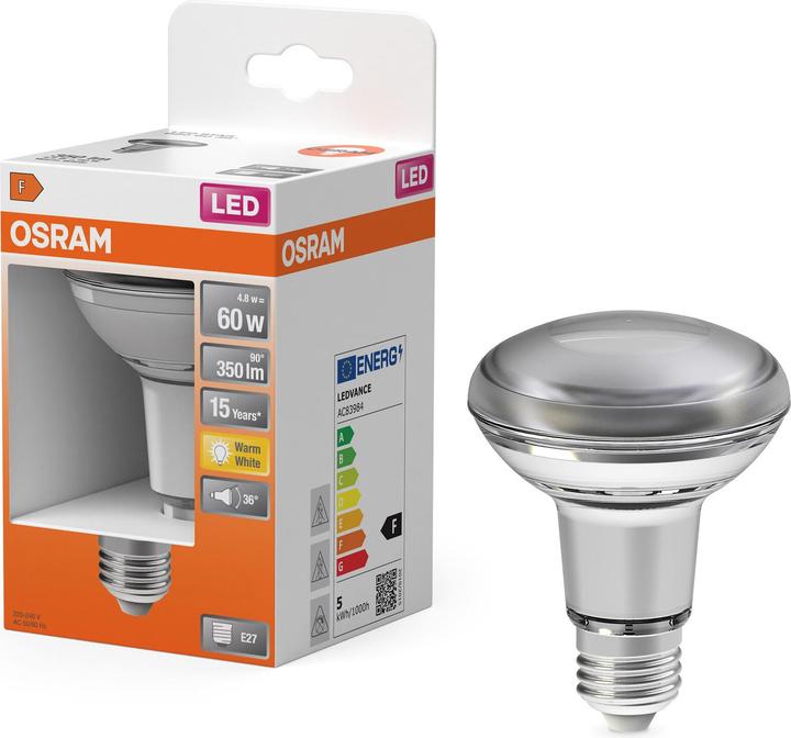 Actual product image Osram LED illuminant (E27, 4.30 W, 350 lm, 1 x, F)