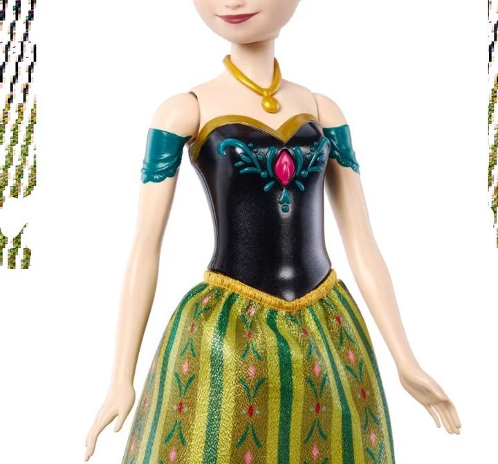 Produktbild Mattel Disney Frozen Singende Prinzessin Anna Puppe JDX53