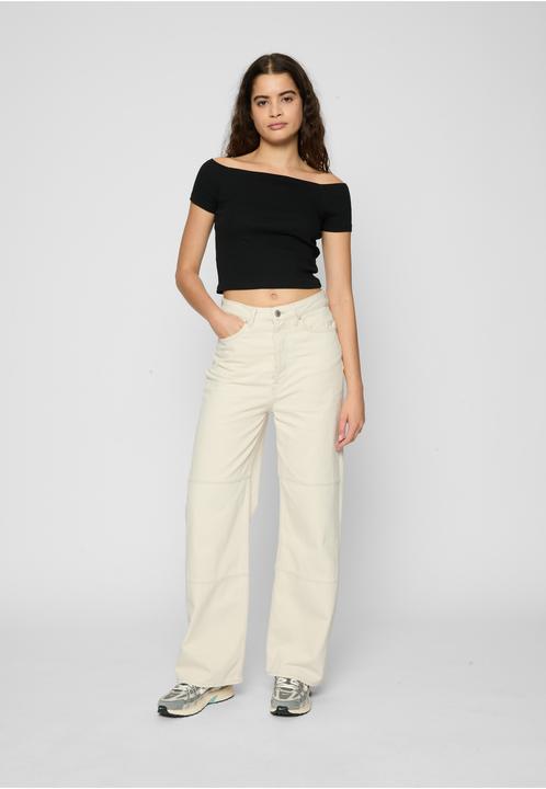 Produktbild Urban Classics Ladies Off Shoulder Rib Tee 2-Pack (L)