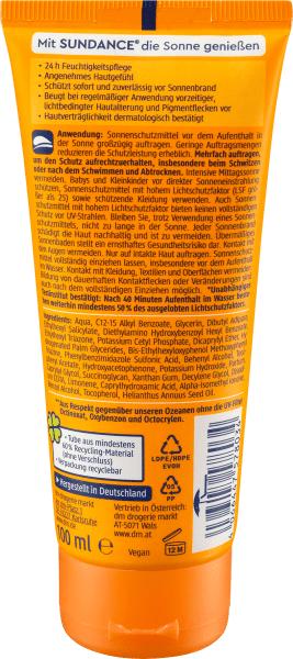 Produktbild dm Sundance Sonnencreme (Sonnencreme, SPF 30, 100 ml)