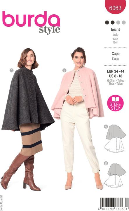 Schnittmuster Cape