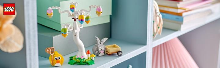 Produktbild LEGO Osterhase und Ostereiersuche (40808, LEGO Iconic)