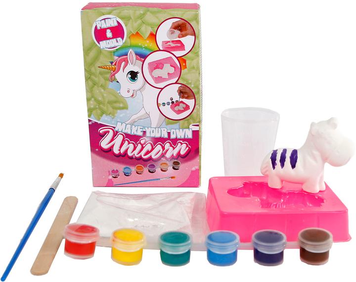 Produktbild Roost Gips-und Malset Einhorn 590184 inkl. Zubehör