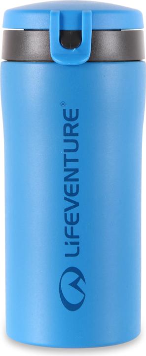 Lifeventure Flip-Top Thermal Mug, Matt Blue (0.30 l)