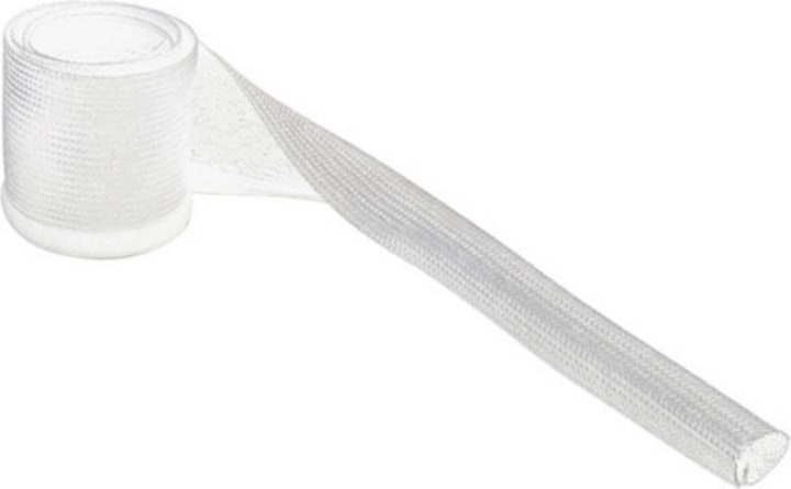 Productafbeelding Shiverpeaks ®-BASIC-S-Flexibele kabelgoot met klittenband, wit, buitendiameter -51 mm, 2,0 m (Kabelkanaal, 200 cm)