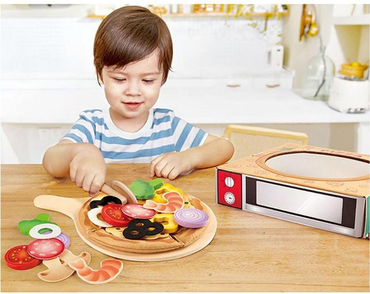 Actual product image Hape Pizza-Set